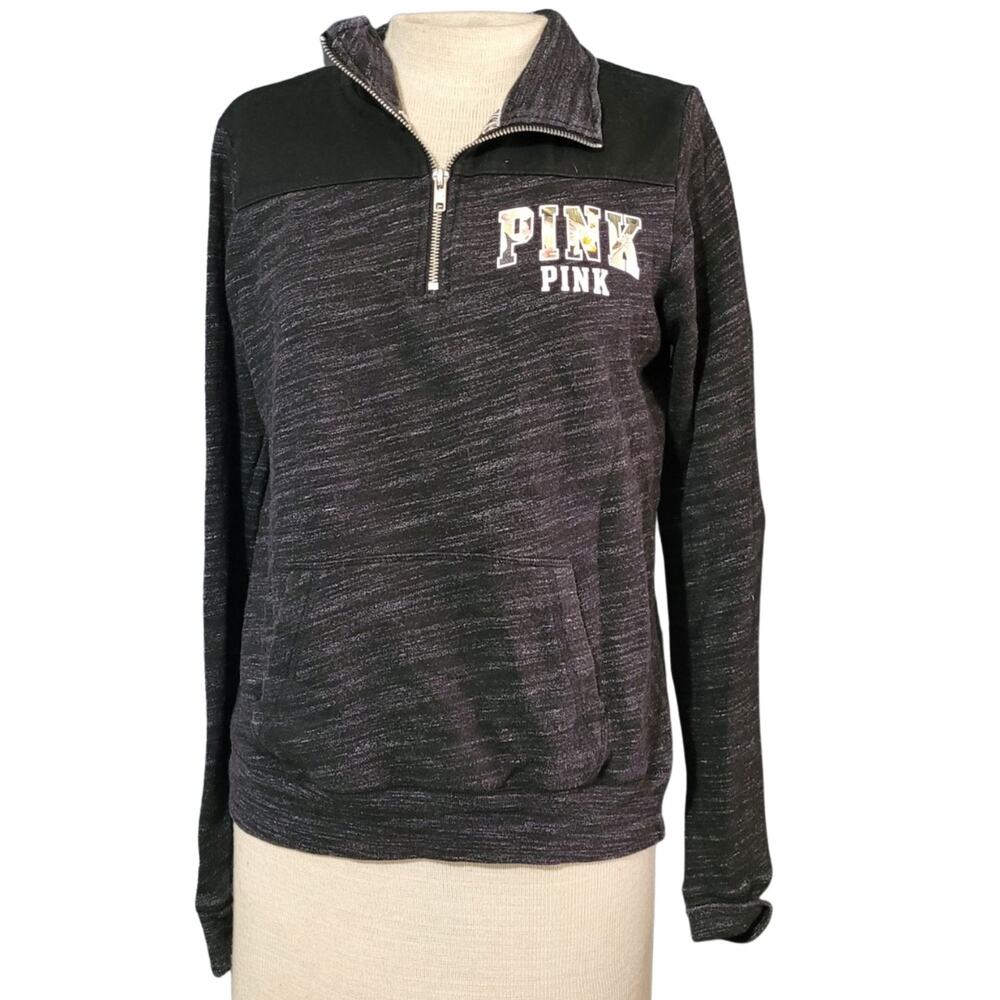 Pink by Victorias Secret Collard Sweatshirt Size XS